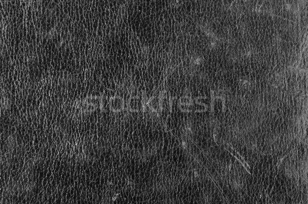 dark grunge scratched leather to use as background Stock photo © tarczas