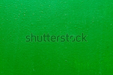 green structural painted wallpaper on the wall Stock photo © tarczas