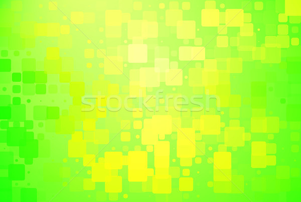 Green and yellow shades glowing various tiles background  Stock photo © TasiPas
