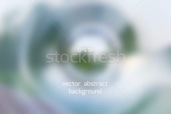 Groene spiraal Blur abstract helling Stockfoto © TasiPas