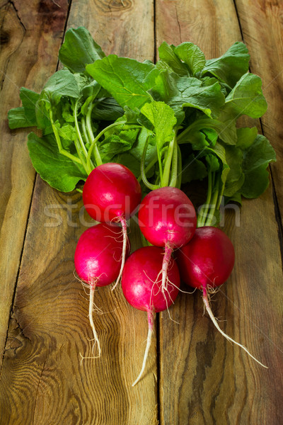 Foto stock: Grande · monte · fresco · rabanete · velho · escuro