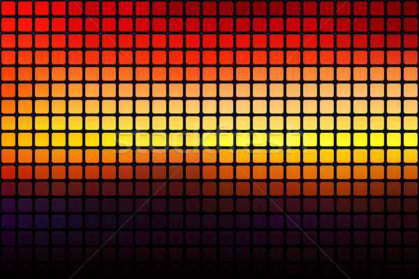 Purple orange yellow red brown abstract rounded mosaic backgroun Stock photo © TasiPas