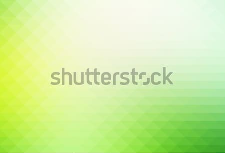 Light green shades rows of triangles background   Stock photo © TasiPas