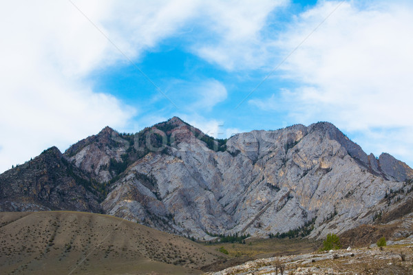 The old rocky mountains Stock photo © TasiPas