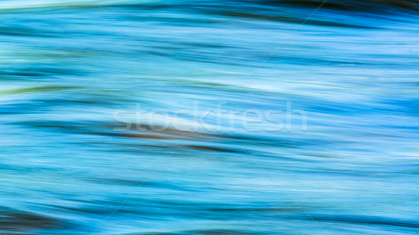 Hellen Meer grünen Wasseroberfläche blau Wasser Stock foto © TasiPas