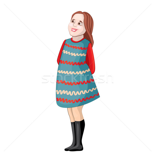 curious girl Stock photo © tatiana3337