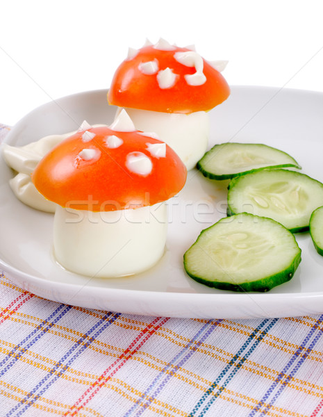 decorated children's meal Stock photo © Tatik22