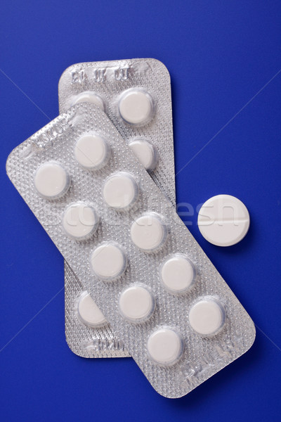 Médicaux coeur médecine bleu médicaments blanche [[stock_photo]] © Tatik22