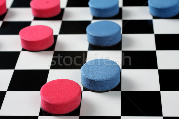 Checkers Stock photo © Tatik22