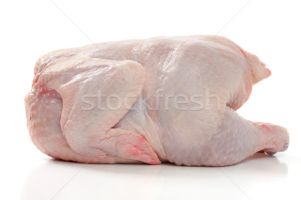 Gaina alb alimente carne piele proaspăt Imagine de stoc © Tatik22