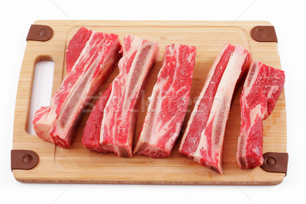 Stock photo: beef ribs