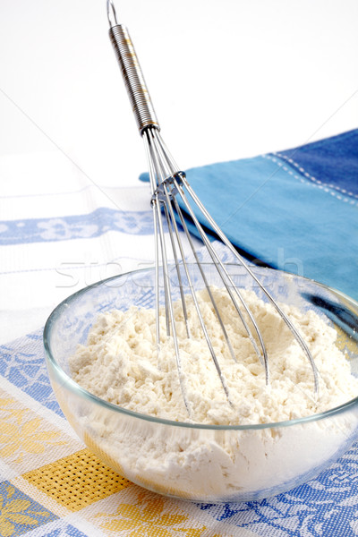 Flour to glasswares Stock photo © Tatik22