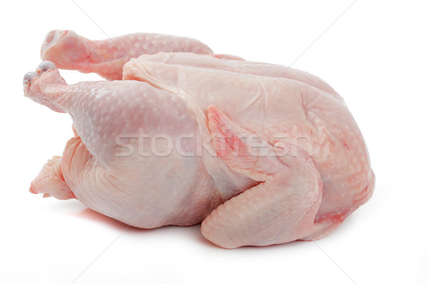 Crude Hen on a white background Stock photo © Tatik22