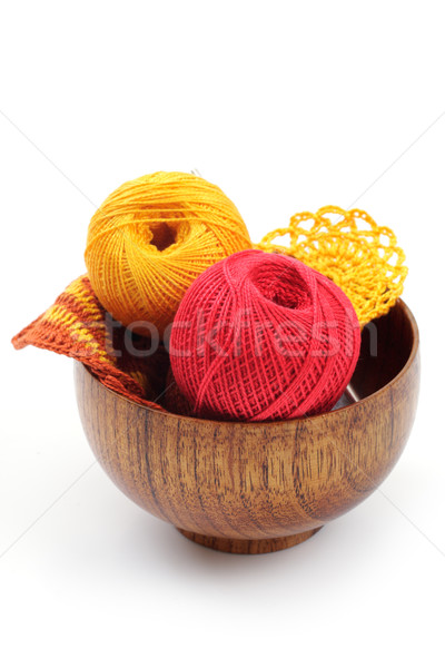 Stock photo: yarn for knitting