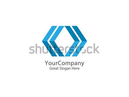 logistic delivery courier service logo. money finance or interne Stock photo © taufik_al_amin