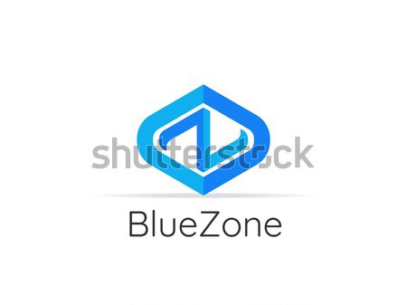 letter NZ logo icon. abstract alphabet sign design. Stock photo © taufik_al_amin