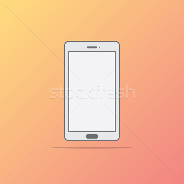 Stílus ikon telefon terv technológia háló Stock fotó © taufik_al_amin