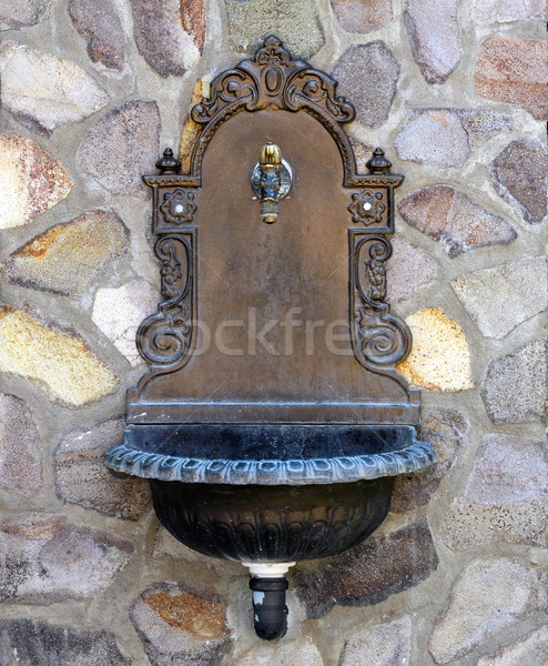 beautiful old-style fountain Stock photo © taviphoto