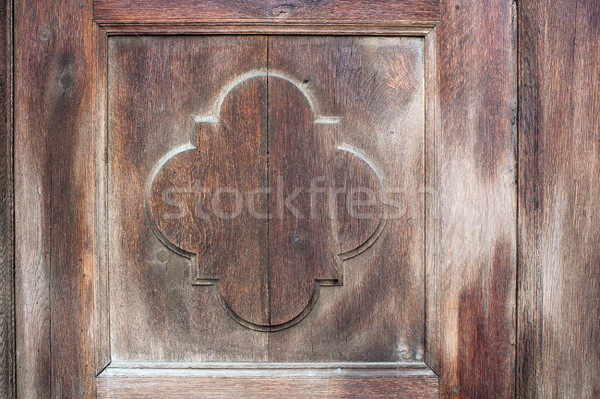 wooden real texture on old door Stock photo © taviphoto