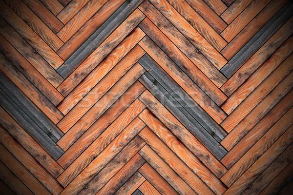 Resistiu textura piso de madeira madeira construção parede Foto stock © taviphoto