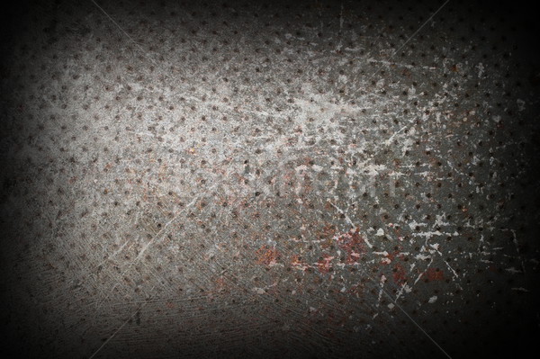 Schmutzig Metalloberfläche viele wenig Textur Wand Stock foto © taviphoto