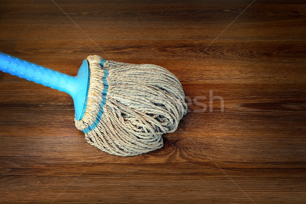 closeup of mop on the floor Stock photo © taviphoto