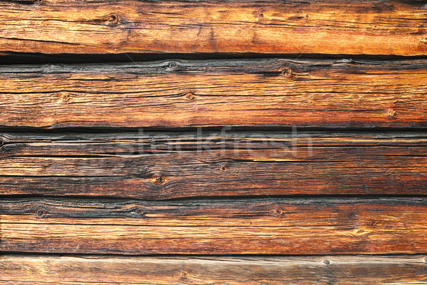 pine logs wall texture Stock photo © taviphoto