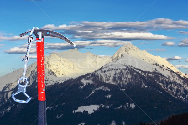 Stock photo: equipment for climbing the summit