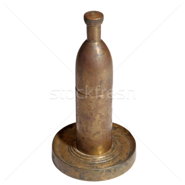Edad cobre aislado encendedor capeado antigua Foto stock © taviphoto