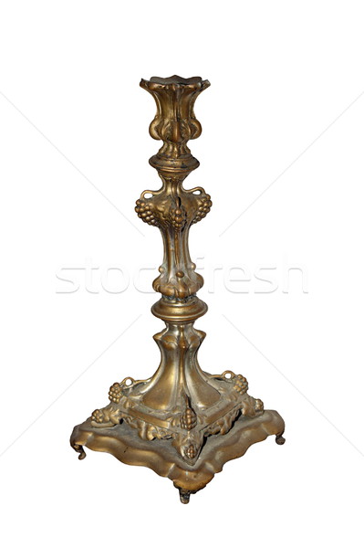 Antique isolé chandelier alliage blanche design [[stock_photo]] © taviphoto