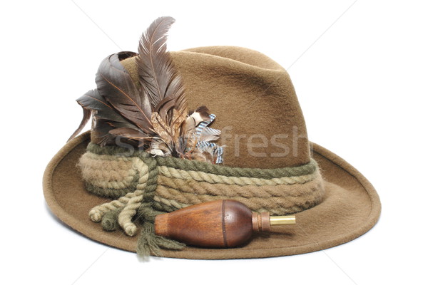 hunting hat and game call Stock photo © taviphoto