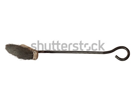 isolated broom for ash from the stove Stock photo © taviphoto
