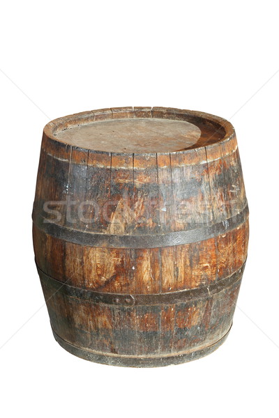 isolated wooden wine barrel Stock photo © taviphoto