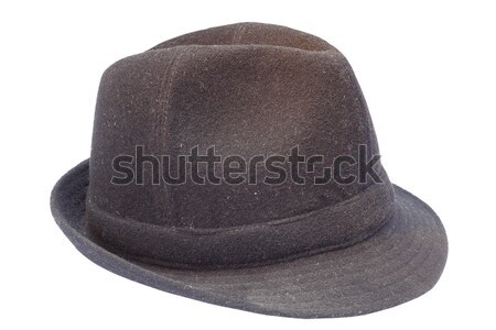 black hat over white Stock photo © taviphoto