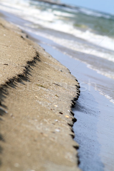 abstract view of sea shore Stock photo © taviphoto