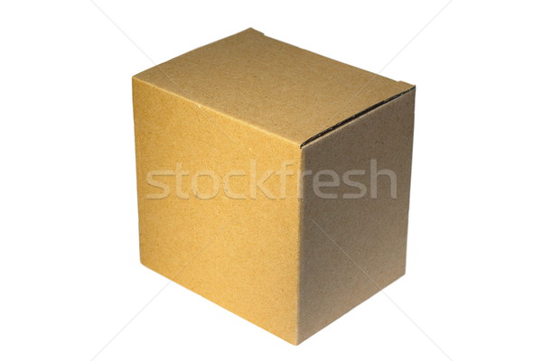 isolated small carton box Stock photo © taviphoto