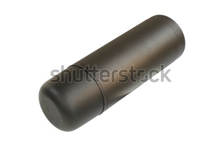 black isolated thermo flask Stock photo © taviphoto