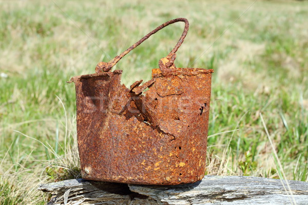 military mess tin from first world war Stock photo © taviphoto
