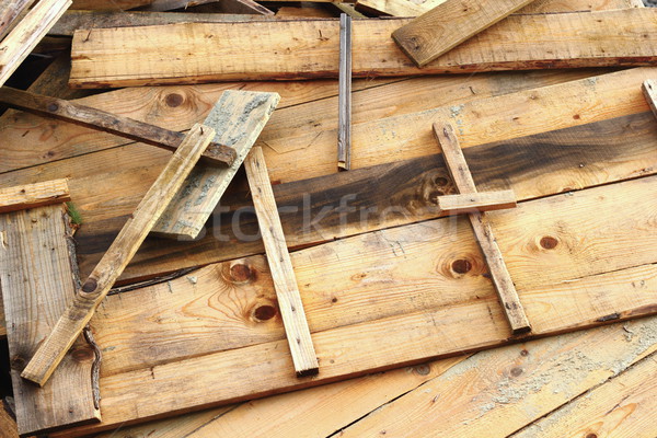 wooden formwork Stock photo © taviphoto