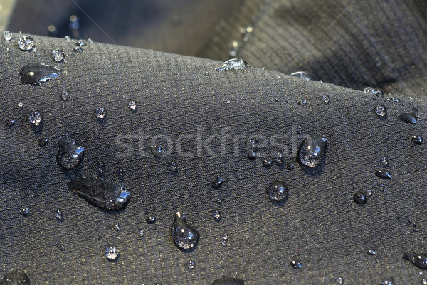 detail of fabric water repellent Stock photo © taviphoto