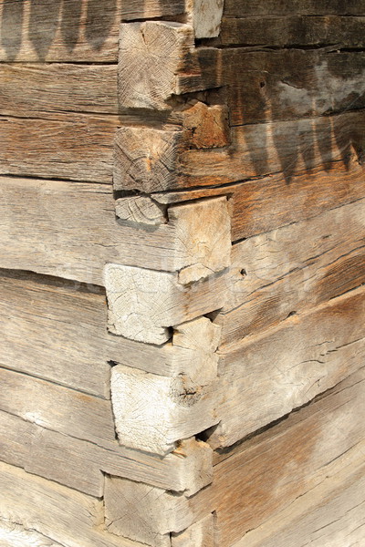 beams intersection on traditional building Stock photo © taviphoto