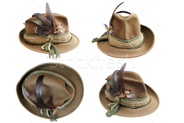 traditional hunting hat details Stock photo © taviphoto