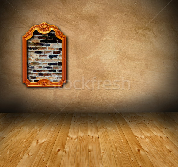 interior with grunge wall Stock photo © taviphoto