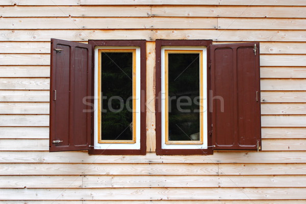 lodge window Stock photo © taviphoto