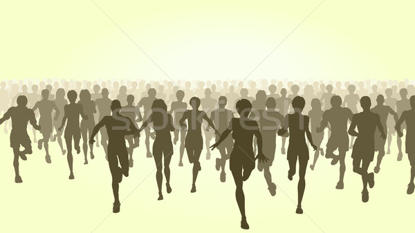 Stock photo: Marathon