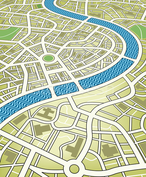 City map Stock photo © Tawng