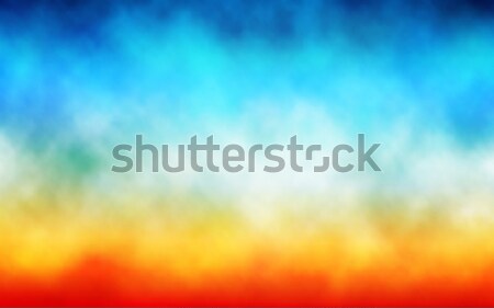 Stock photo: Colorful cloud background