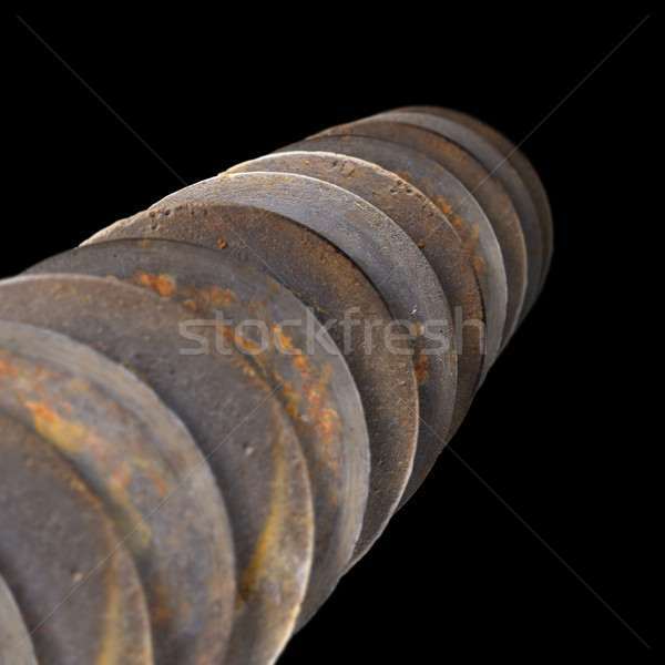 Disc vechi linie ruginit Imagine de stoc © Tawng