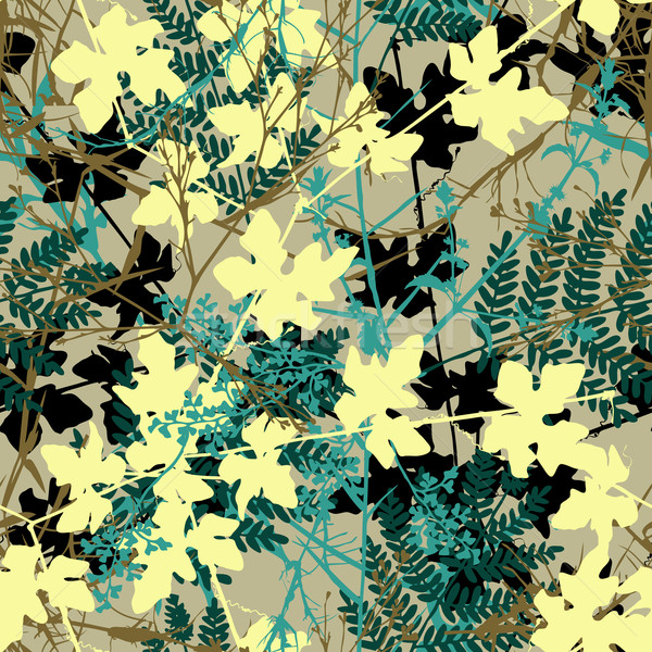 Seamless plants Stock photo © Tawng