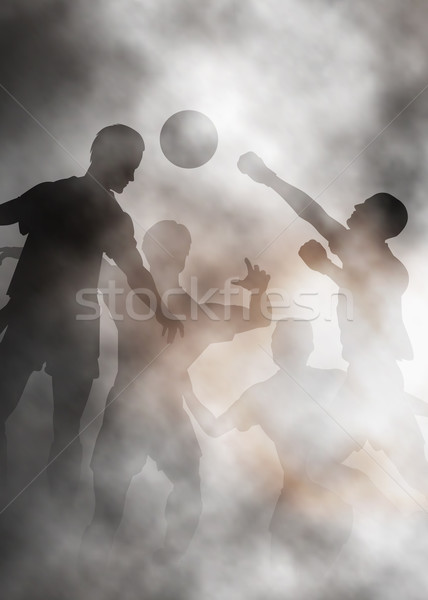 Football action Stock photo © Tawng